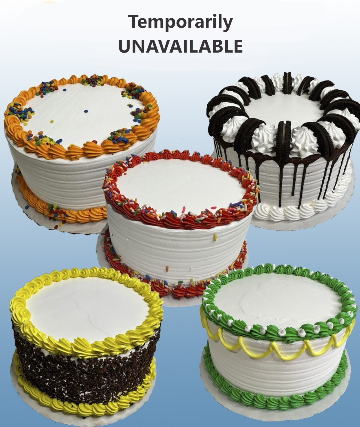 7" Round Ice Cream Cakes Will Return Soon