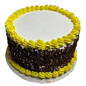 Vanilla & Chocolate Ice Cream Cake